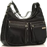 Emily Diaper Bag (Black)