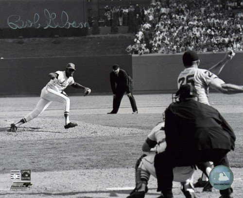 Bob Gibson Autographed/Hand Signed St. Louis Cardinals 8x10 Photo (1968 World Series)