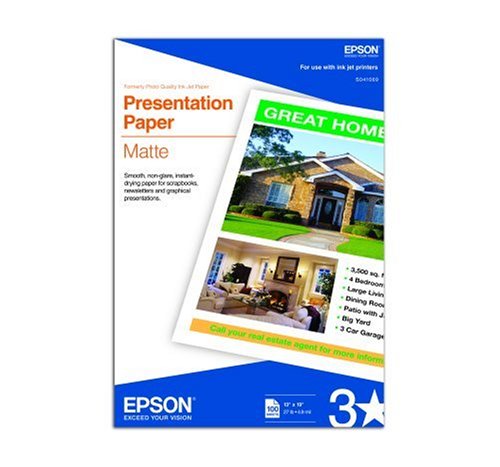 Office Product: Epson S041069 Photo Quality Inkjet Paper  13x19, 100 Sheets 