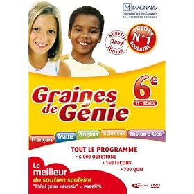 Graines de g�nie 6e 2009/2010