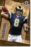 (22x34) St. Louis Rams Sam Bradford Sports Poster Print