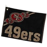 San Francisco 49ers Jaquard Golf Towel