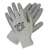 MCR Safety C9688VL Flex Tuff II Multitask Gloves, Dipped Latex On String Knit, Large