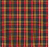 Durable Flat Weave 100% Cotton Yellow Plaid Tablecloth 54x90 Inches