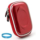 Red Candy Slim Edition Compact Digital Camera Carrying Case with Dual Zippe ....