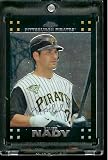 2007 Topps Chrome #200 Xavier Nady Pittsburgh Pirates Baseball Card - Mint Condition - Shipped In Protective Display Case !