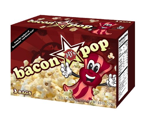 J&D's BaconPop (Bacon Flavored) Microwavable