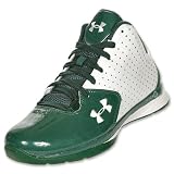 UNDER ARMOUR Micro G Threat Men's Basketball Shoes, White/Green