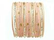 Beachcombers! Ethnic Glass Indian Wedding Bridal Bollywood Bangles Belly Dance Bracelets Set