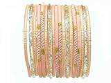 Beachcombers! Ethnic Glass Indian Wedding Bridal Bollywood Bangles Belly Dance Bracelets Set