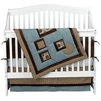 Lambs and Ivy 4 Piece Bedding Set in Baby Picasso