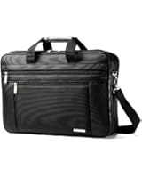 Samsonite Classic Two Gusset 17" Toploader (Black)