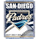 San Diego Padres Triple Woven Jacquard MLB Throw (MLB Series) by Northwest (48x60)