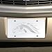 Western Michigan Broncos Satin Mascot Silver Mirrored License Plate