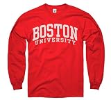 Boston Terriers Red Arch Long Sleeve T-Shirt