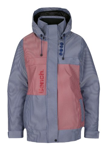 Bench Damen Funktionsjacke STACEY STRIPE, estate blue, S, BLKA1393_BL063 Preisvergleich