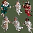 Pack of 12 Jacqueline Kent's International Fairy Godmother Christmas Ornaments