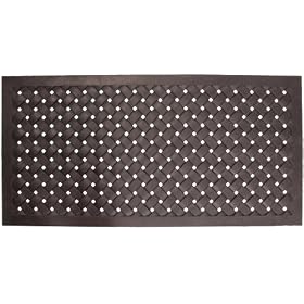 Esschert Design Double Rubber Braided Doormat by 