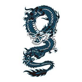 【クリックで詳細表示】祭化粧 R212 昇り龍-2(17.5cm x 10cm)