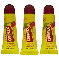 Carmex Lip Balm, Cherry, 3 ct.