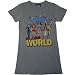 Search : Wonder Woman, Supergirl, Hawkgirl, Mary Marvel, & Black Canary - It's a Girl's World Juniors T-Shirt