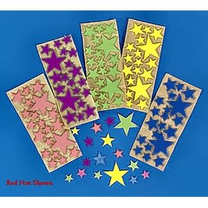Glow in the Dark Foam Star Stickers