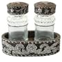 Cowboy Westen Sheriff star themed SALT & PEPPER SHAKERS set