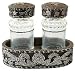 Cowboy Westen Sheriff star themed SALT & PEPPER SHAKERS set