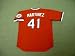 VICTOR MARTINEZ Cleveland Indians Majestic Cooperstown Throwback Baseball Jersey, XL