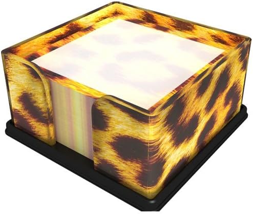 Got Yo Gifts Leopard Print Note Holder