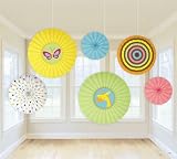 Amscan 200967 Fisher Price Baby Shower Paper Fan Decorations