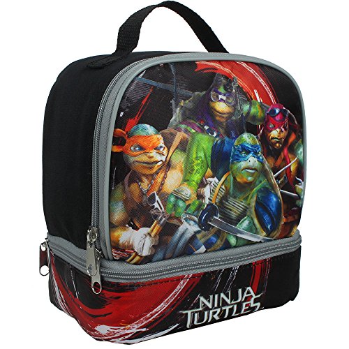Teenage Mutant Ninja Turtles Movie Lunch Kit Black/Grey