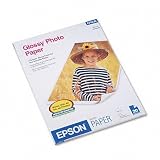 Epson S041141 Letter Size Glossy Photo Paper (20 Sheets)