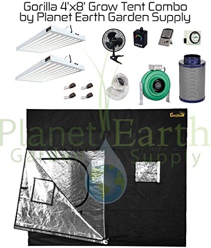 4x8 Gorilla Grow Tent Kit T5 Combo Package #1