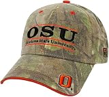 Oklahoma State Realtree Camo Stretch- Fit with Classic Bar Design Hat