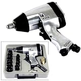 17 pc 1/2  Air Impact Wrench Set with Sockets