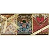 Decorative Designs Pocket Note Pad Trio with Desk Caddy