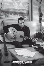 Johnny Cash Man in Black 24x36 Poster