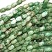 China Jade 4 x 6mm Tapered Barrel Tube Beads / 15 Inch Strand