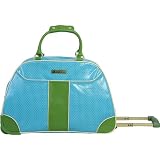 Double Dutch Club Luggage Kaleidoscope Rolling Duffle