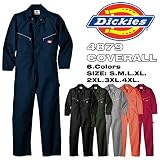 【アウトレット】ディッキーズ 長袖 カバーオール つなぎ LONG SLEEVE COVERALLS 「4879」 色:NAVY サイズ:S