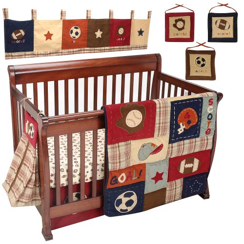 nojo sports crib bedding