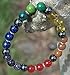 7 Chakra Crystal Grounding Stone Bracelet
