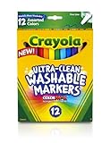 UPC 071662078133 product image for Crayola Fine Line Ultraclean Washable Assorted Markers (12 Count) | upcitemdb.com