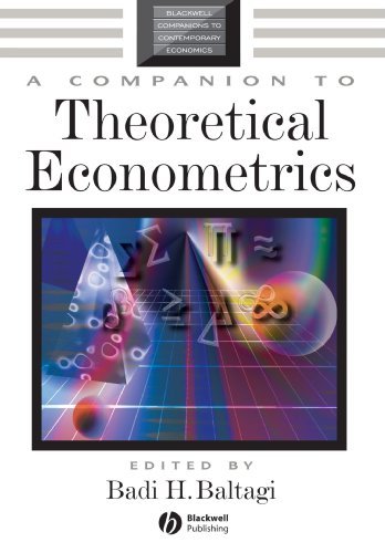 A Companion to Theoretical Econometrics (Blackwell Companions to Contemporary Economics) [Paperback] [2003] (Author) Badi H. Baltagi