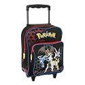 CARTABLE A ROULETTES TROLLEY POKEMON NOIR NEUF