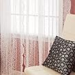 Sheer Lace Window Curtain 58W X 84L Pair - SL - NewArrivals