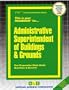 Administrative Superintendent of Buildings & Grounds (Career Examination, C-1707)