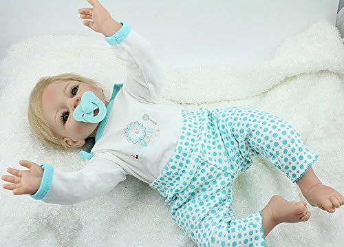 Hbtoys 22inch Truly Realism Interative Soft Touch Silicone Reborn Baby Boy Girl Dolls