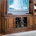 Hooker Furniture 432-70-477 Clarendon 77" Entertainment Console in Medium Brown